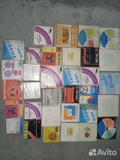 Магнитная лента для катушечного магнитофона