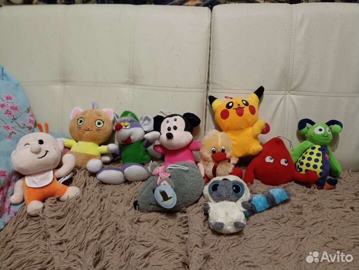 Игрушки мягкие