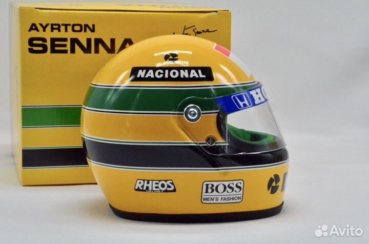 1/2, Ayrton Senna шлем 1990 года Чемпион Мира