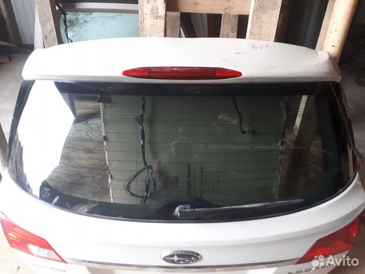 Стекло 5-й двери Субару Легаси Аутбэк B14 BR BR9