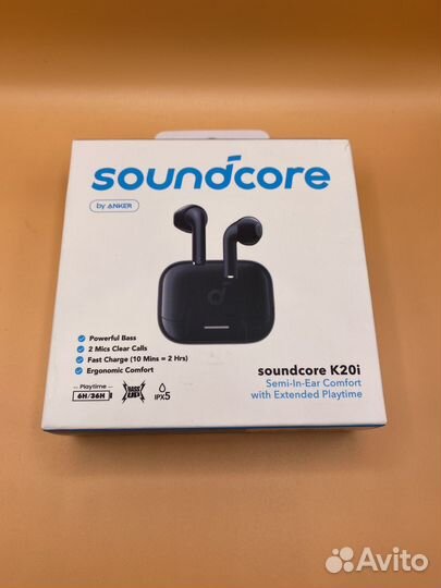 37069 Наушники Soundcore K20i