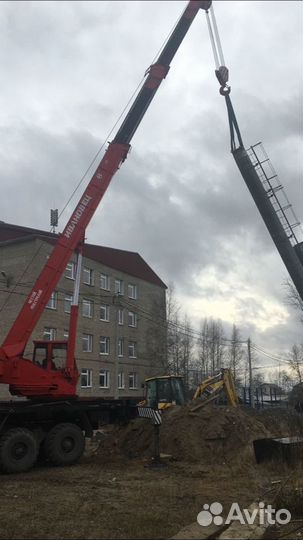 Услуги Автовышки 28 метров Кран 25 тоник