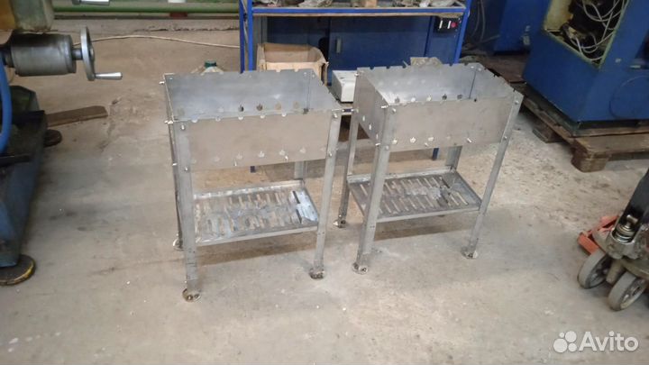 Мангал из пищевой нержавейки