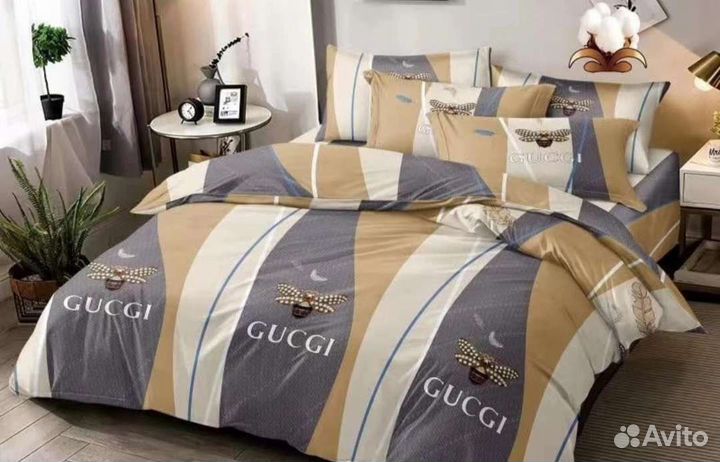 Комплект Евро простыня+одеяло +2 подушки 50*70