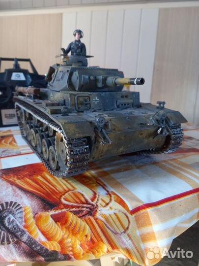 Модель танка на радиоуправлении