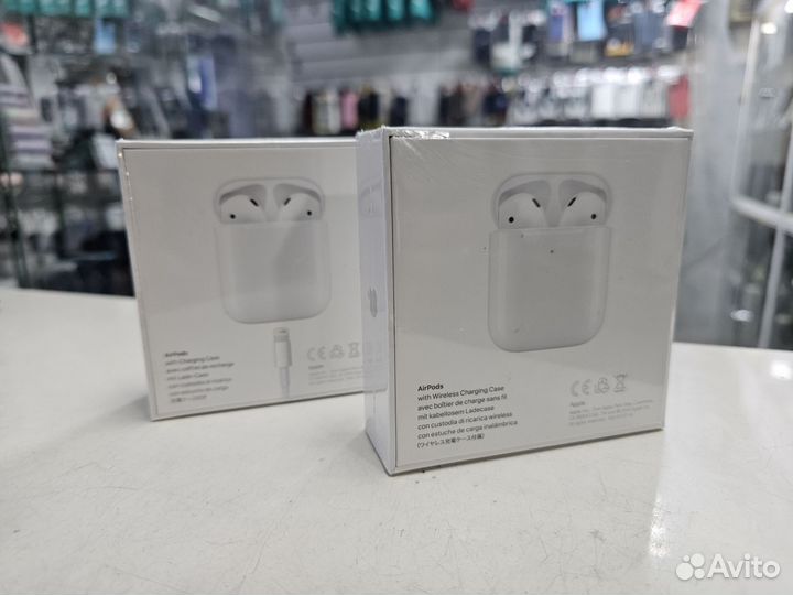 Беспроводные наушники apple airpods оригинал