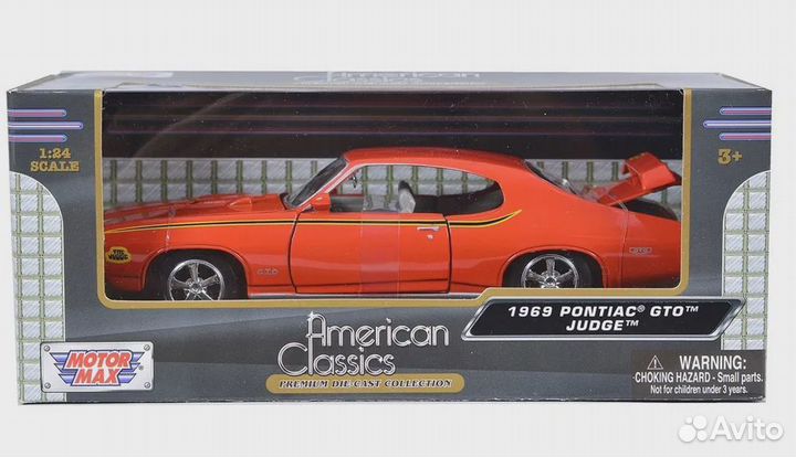 Модель Pontiac GTO Judge 1/24 Motormax