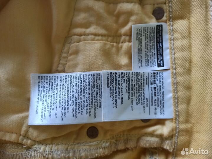 Мужские джинсы Levis 501 W30,L32