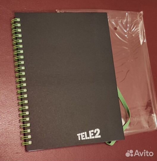 Брендированный ежедневник Tele2 Пружины