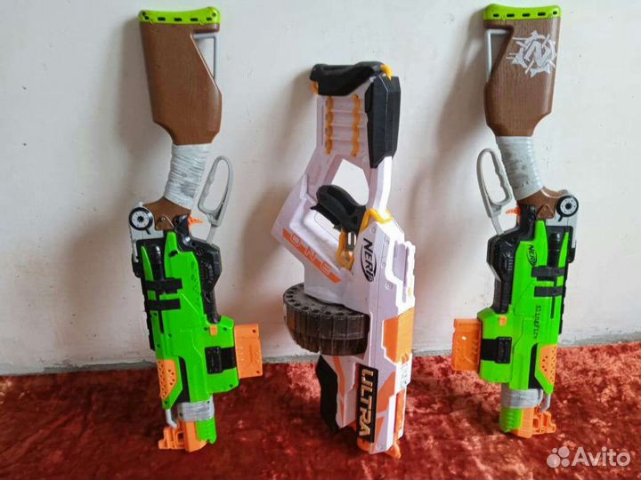 Детские игрушки автоматы Нёрф