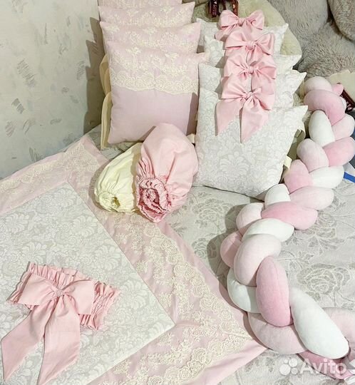 Бортики в кроватку новые