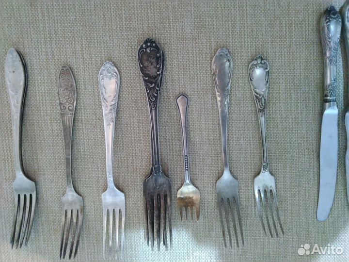 Мельхиоровые ложки СССР