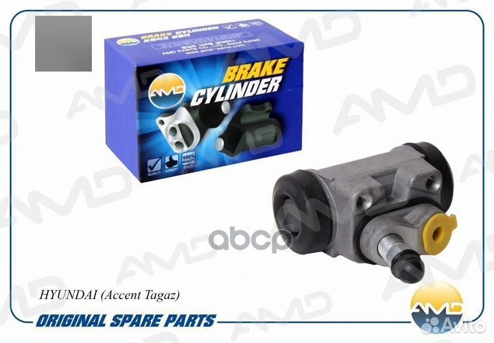 Цилиндр тормозной зад прав AMD 196 B8330, SK2502