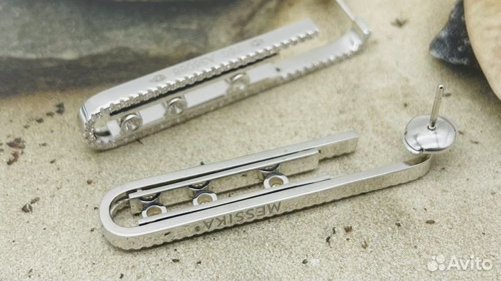 Серьги messika move uno