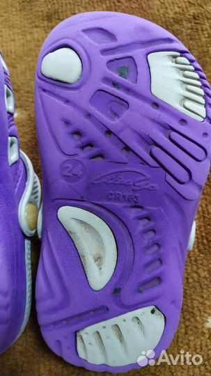 Crocs для девочки + теплые домашние тап. из овчин