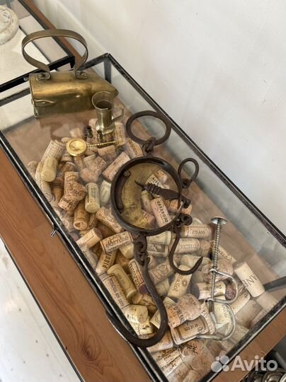 Антикварный утюг, для удаления косточек, миниатюры