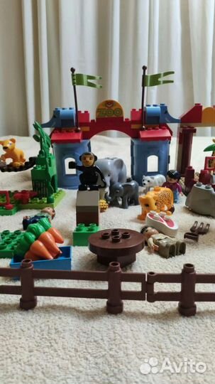 Лего дупло зоопарк большой