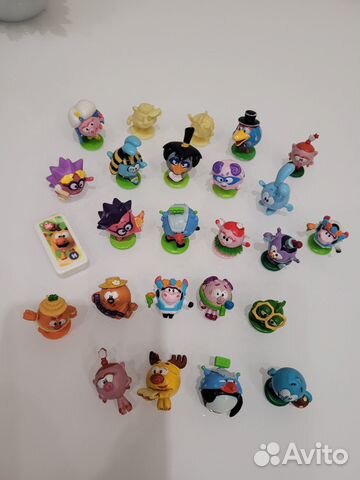 Киндер смешарики разом