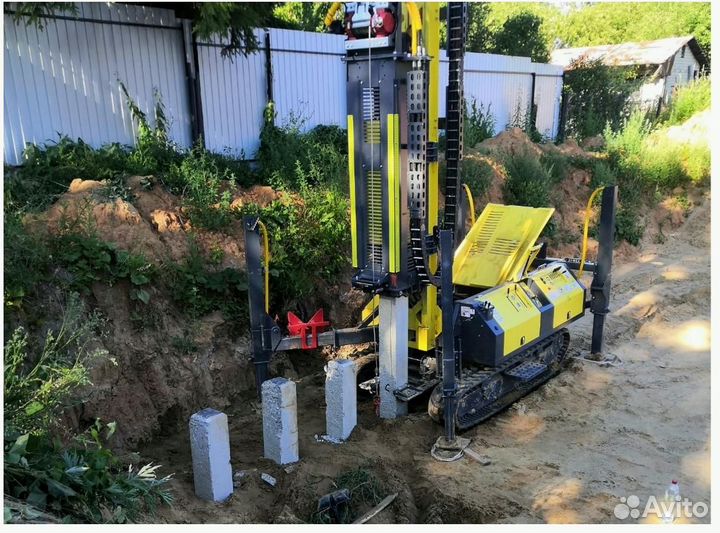 Фундамент из жб свай