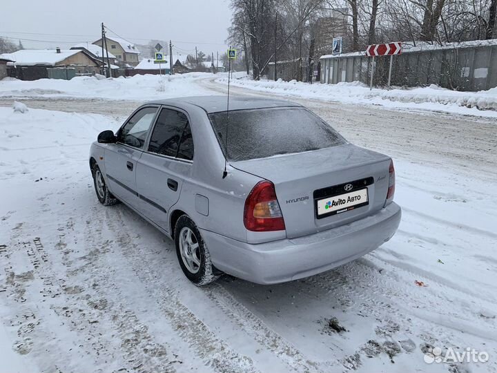 Hyundai Accent 1.5 МТ, 2007, 226 000 км