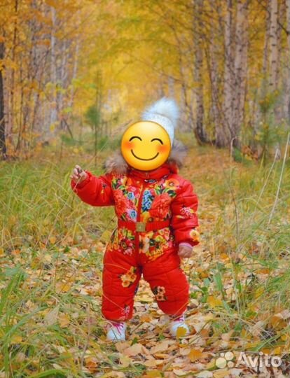 Комбинезон осенний для девочки