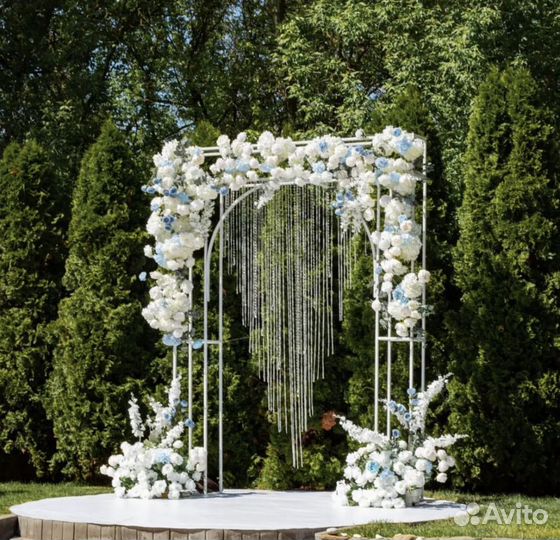 Свадебная арка для выездной регистрации аренда