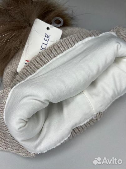 Шапка с шарфом детская M.o.n.c.l.e.r