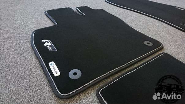 Автоковрики для Volkswagen Tiguan II, чёрные