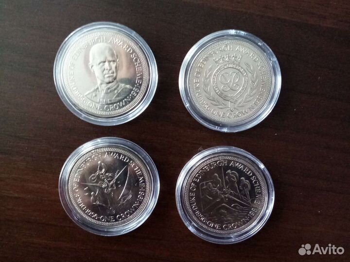 Монеты острова Мэн. Герцог Эдинбургский