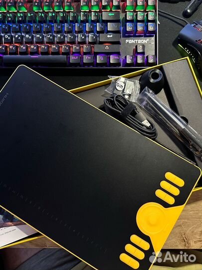 Графический планшет huion HS610