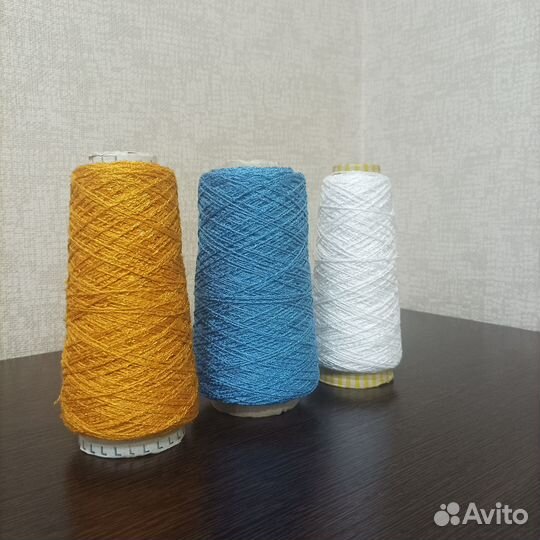 Пряжа для вязания, шелковый шнурочек с вискозой