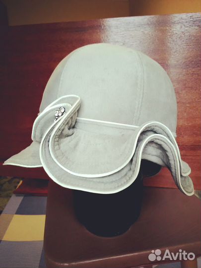 Шляпа замшевая натуральная