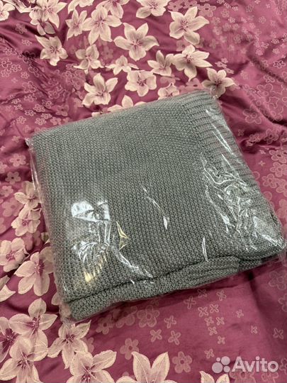 Плед вязаный 156*200