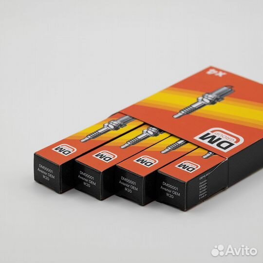 Комплект свечей зажигания BKR7equp