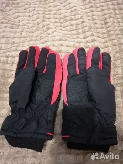 Перчатки кожаные