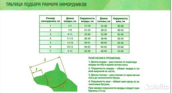 Намордник для собак средних пород