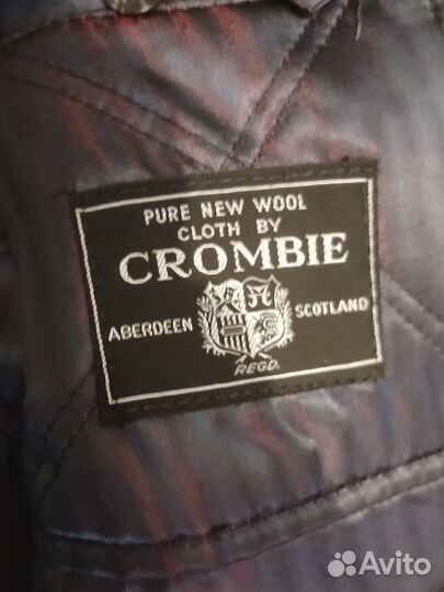 Мужское пальто Crombie Англия