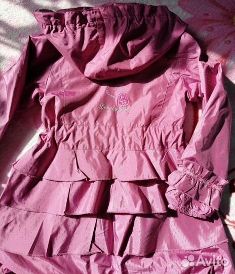 Плащ для девочки
