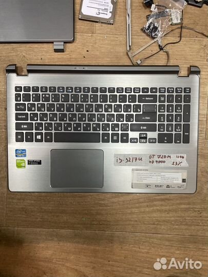 Acer zrk v5-572pg на разбор запчасти