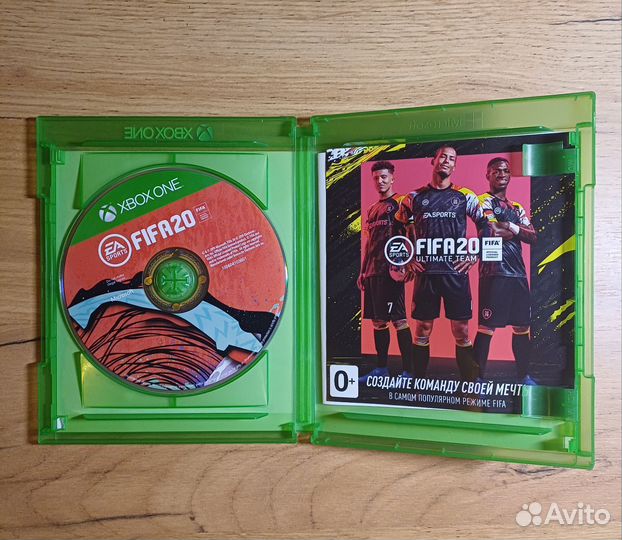 Диск на Xbox Fifa 20