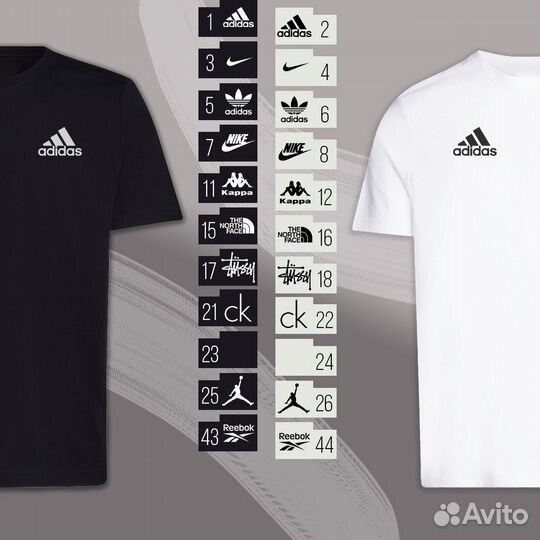 Комплект футболок 10шт (на ваш выбор) #6