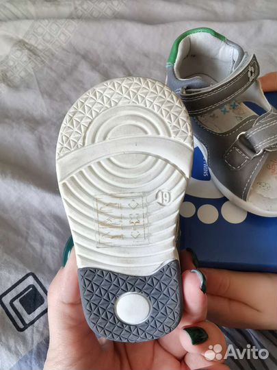 Детские сандалии 19р