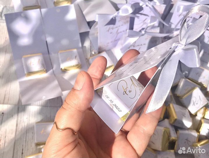 Подарки для гостей на свадьбу, свадебный шоколад