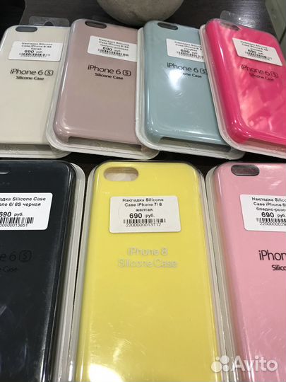 Чехол на iPhone 6/6S Silicone Case
