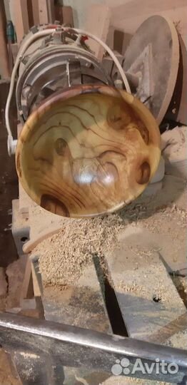 Деревянная тарелка. Миска. Материал: шелковица