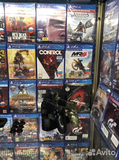 PS4 slim 1tb новая рст 9.00