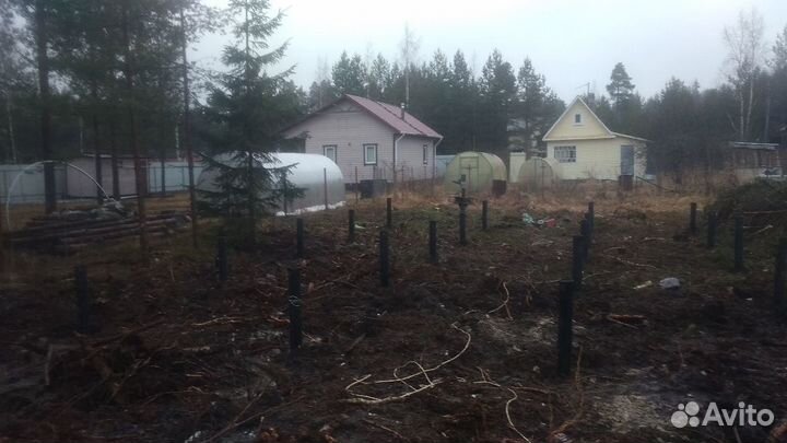 Фундамент на винтовых сваях который стоит