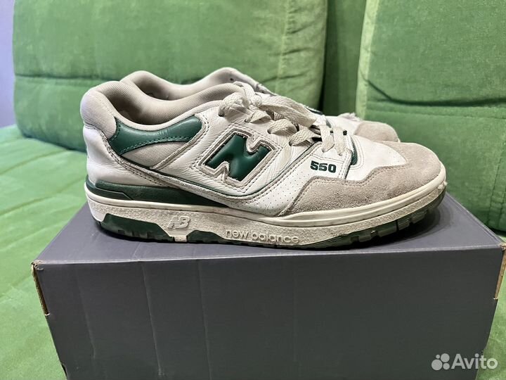 Кроссовки New balance 550 green оригинал