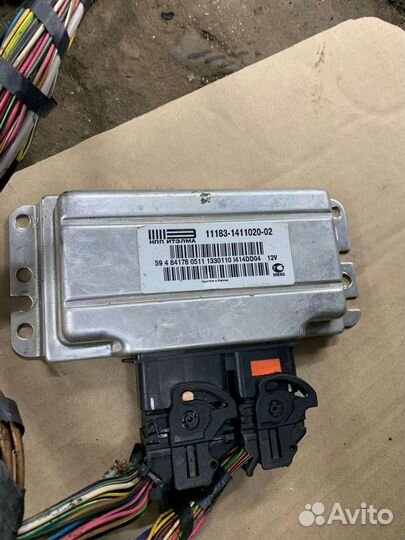 Продам эбу 11183-1411020-02 с косой подкапотной