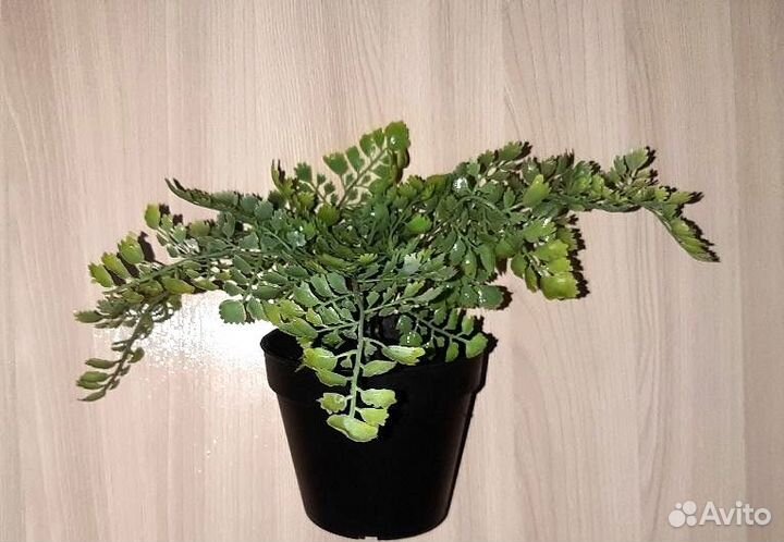 Искусственные цветы в горшках